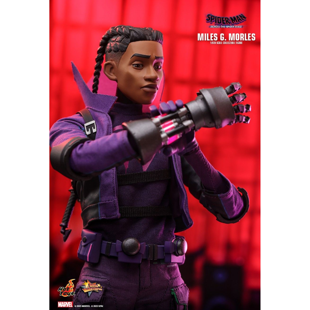 Marvel Spider Across The Verse Hot Toy Miles Morales Sideshow 