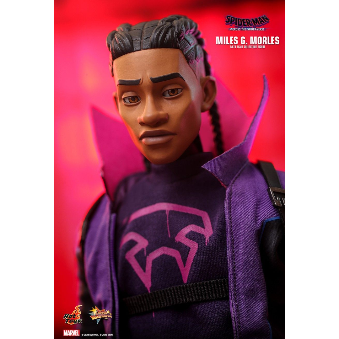 Miles G Morales Sideshow Hot Toys Spider Man Across The Verse Marvel 