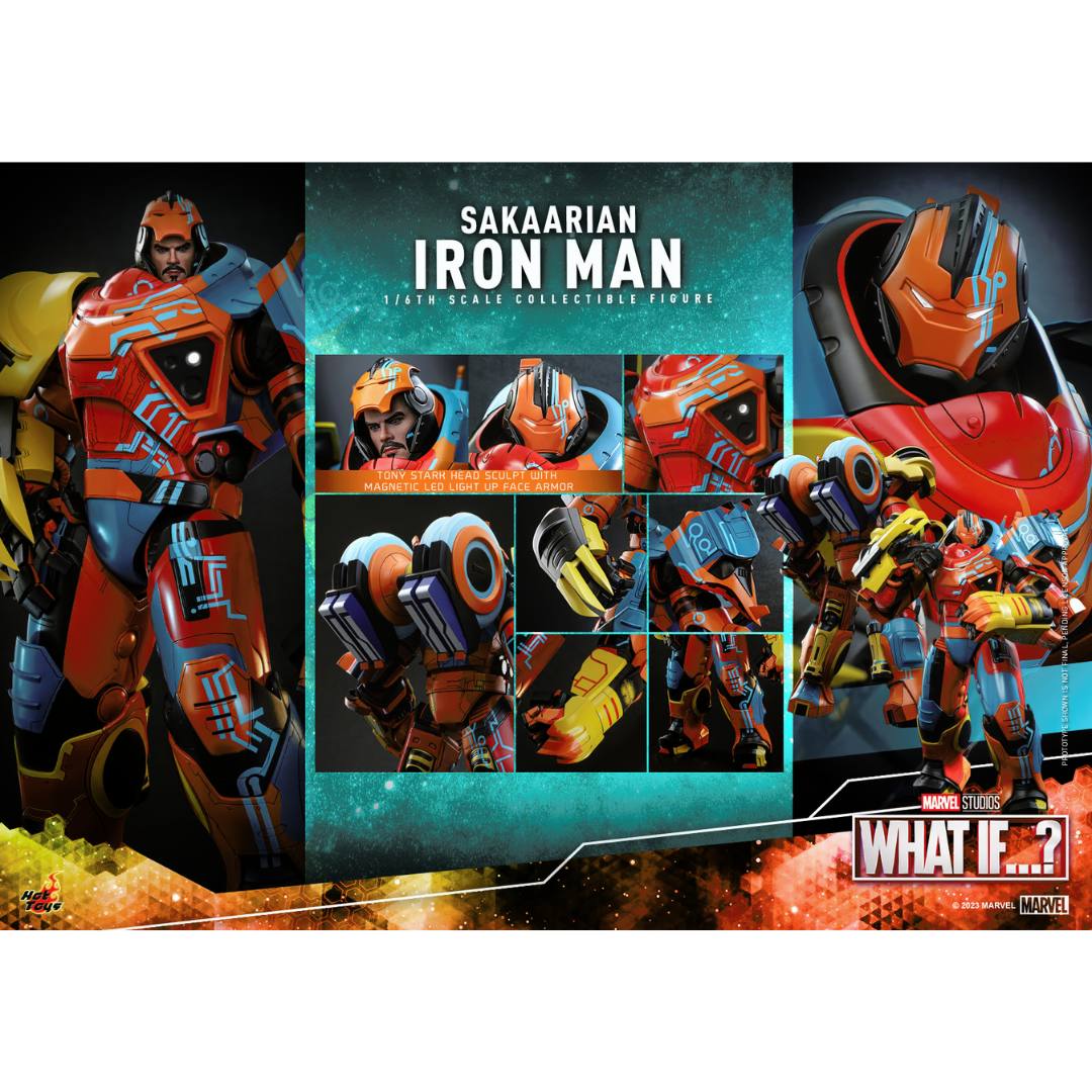What If Marvel Sakaarian Hot Toys Iron Man Sideshow