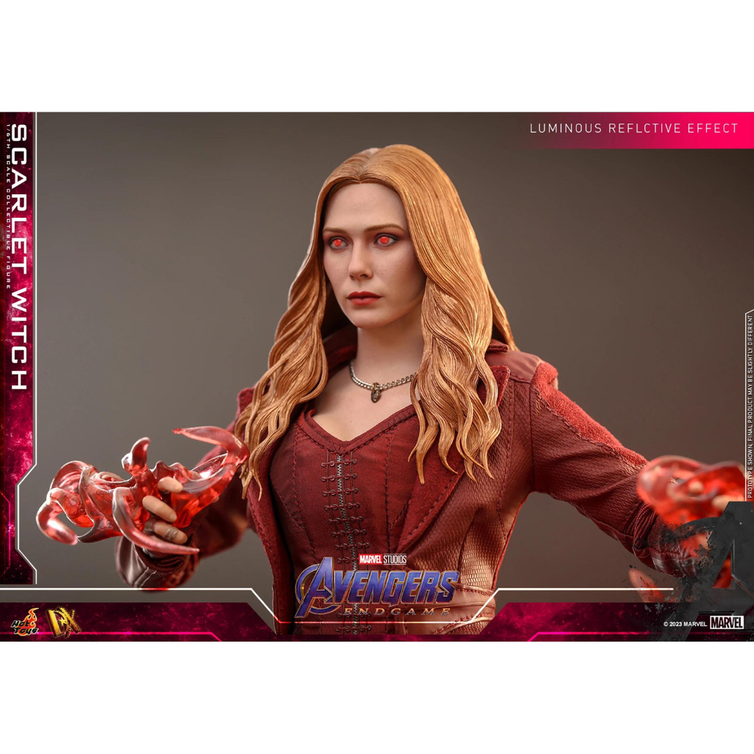 Marvel Sideshow Scarlet Witch Hot Toys Avenger Endgame 