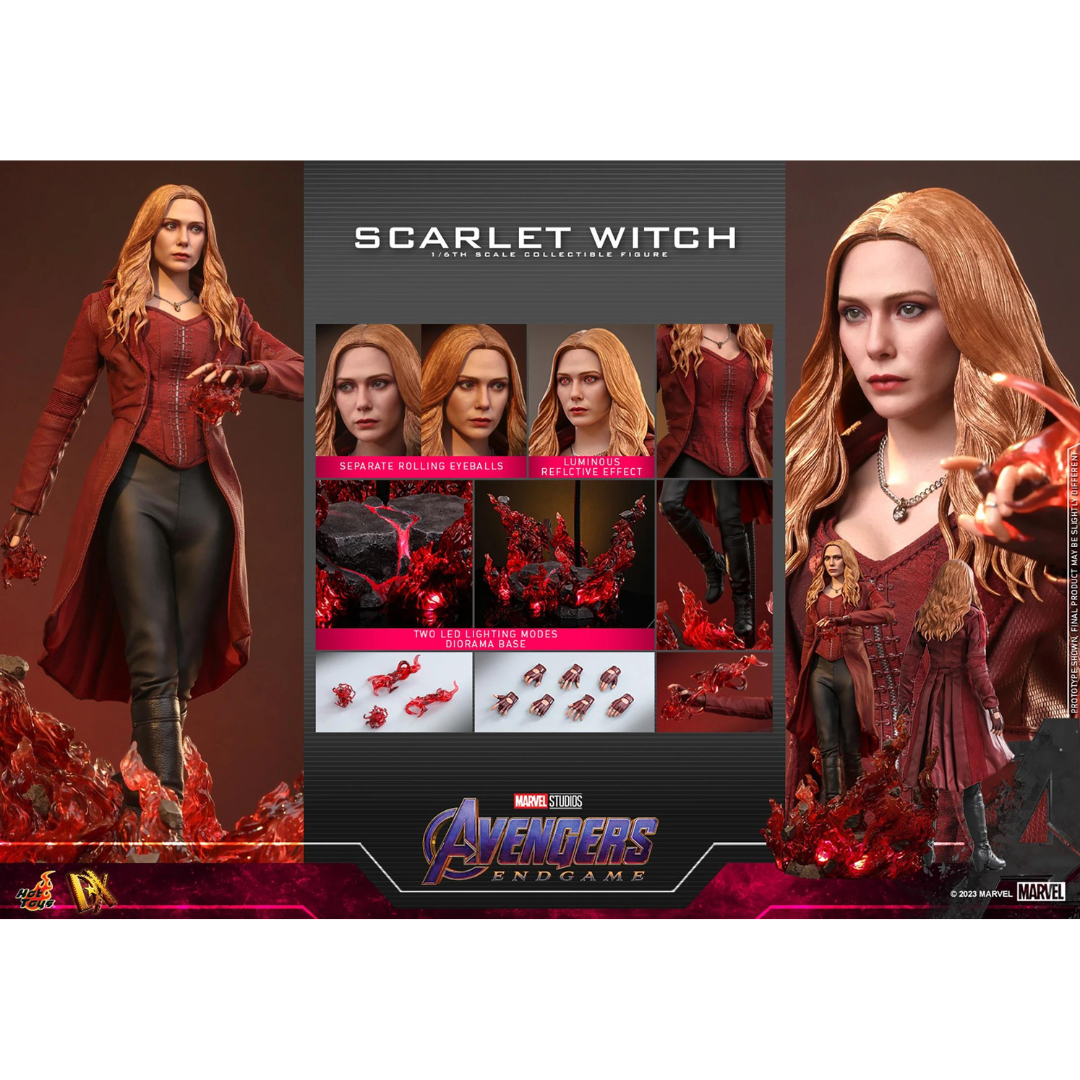 Hot Toys Scarlet Witch Figure Avenger Endgame Sideshow 