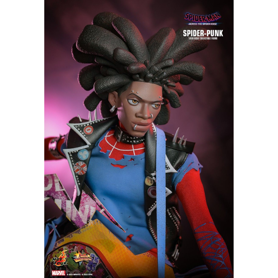 Spider Punk Sideshow Across The Verse  Hot Toys Figure 