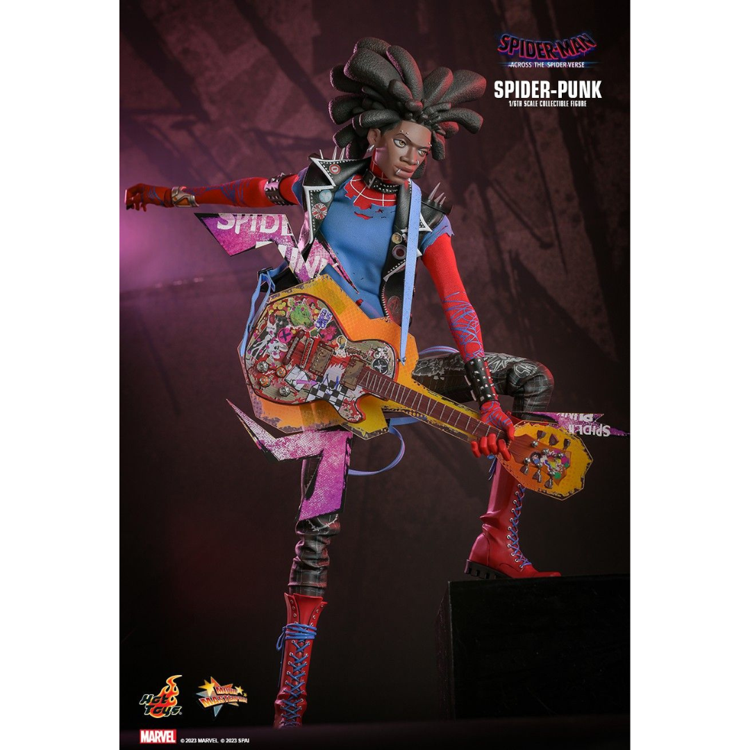Across The Verse Hot Toys Spider Punk Sideshow 