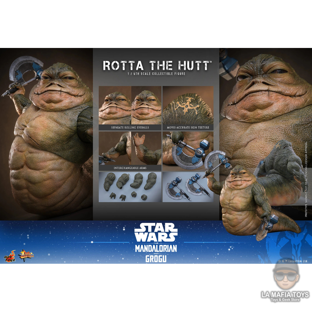 Hot Toys Rotta The Hutt Star Wars Mandalorian
