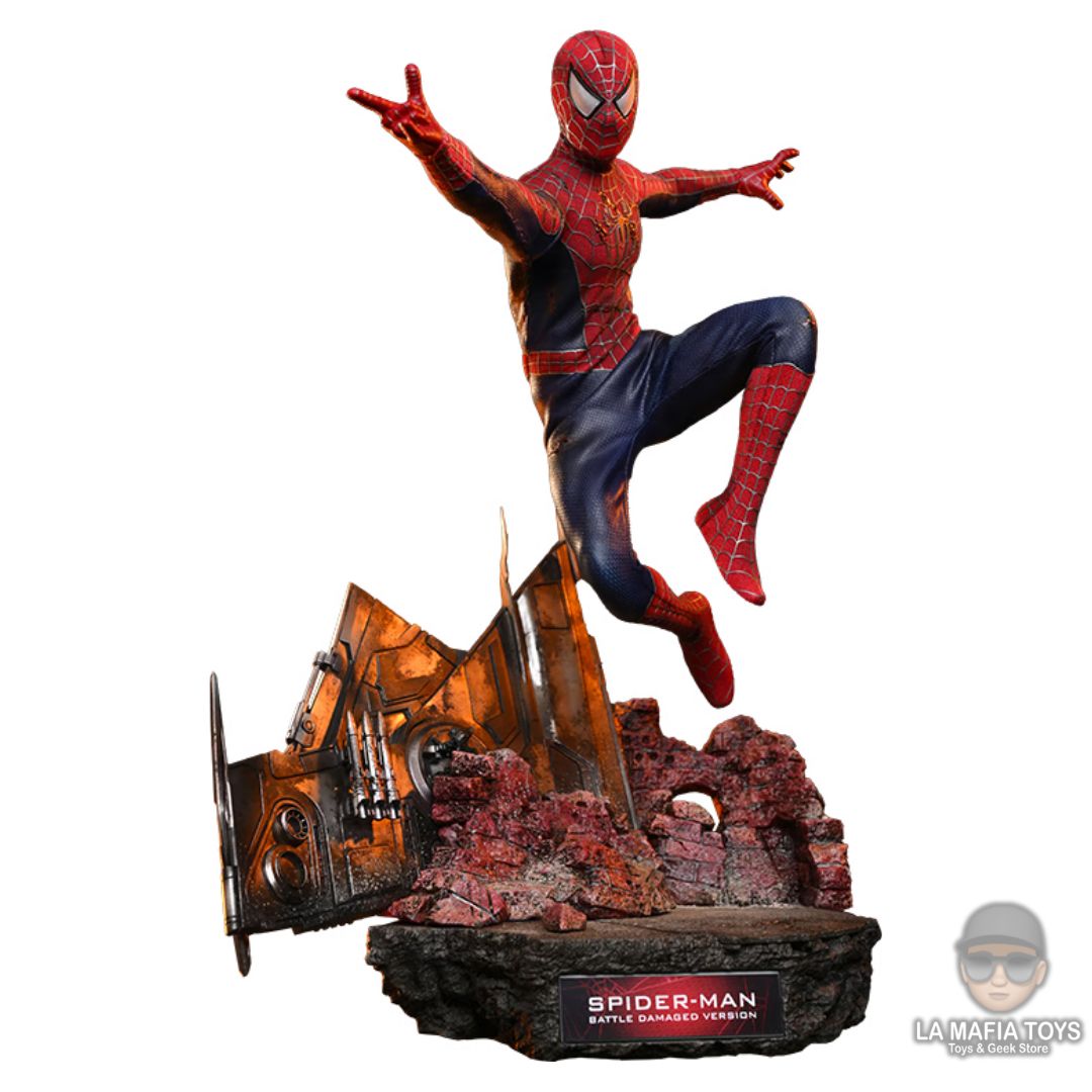Hot Toys Spider-man (BATTLE DAMAGED VERSION)