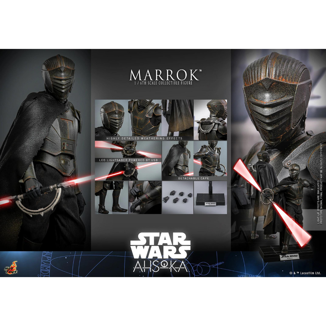 Marrok Star Wars Ahsoka Sideshow Figure Hot Toys