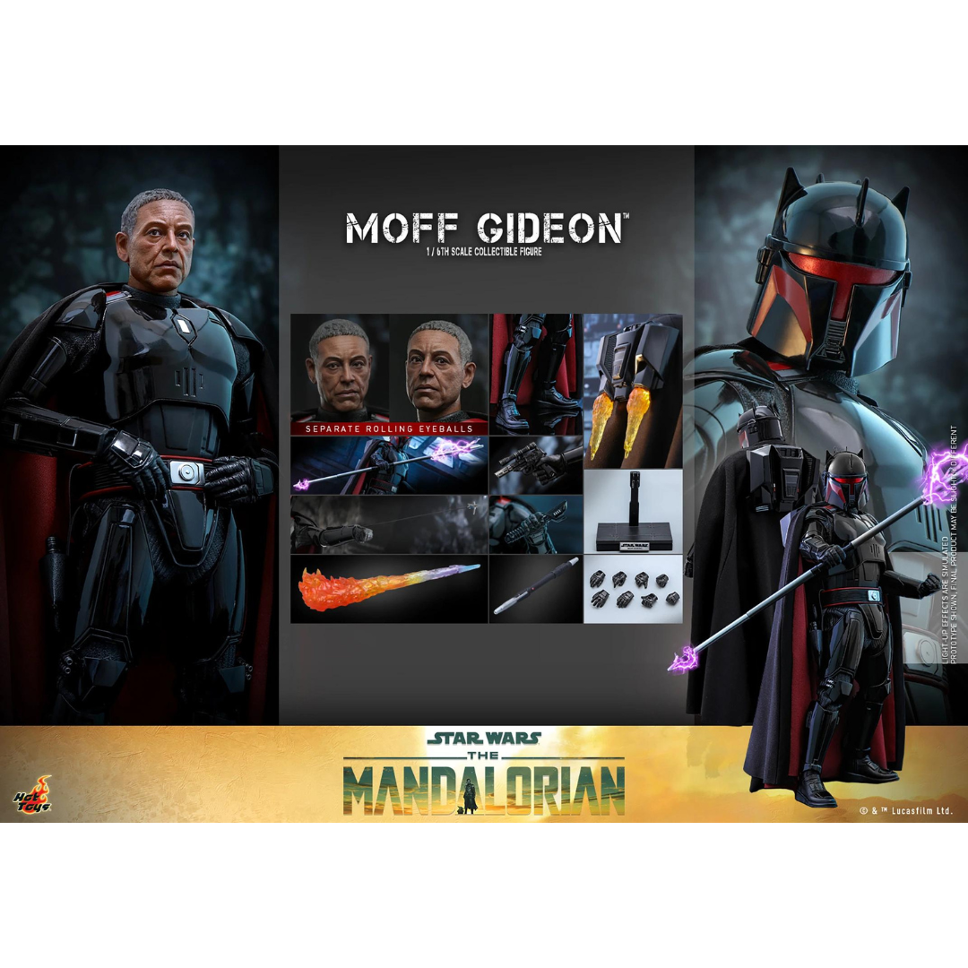 Moff Gideon Star Wars Sideshow Mandalorian Hot Toys 