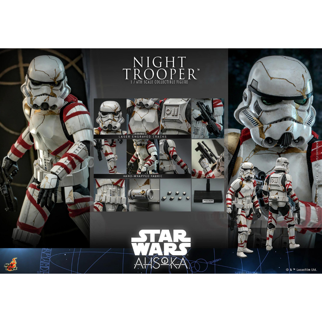Sideshow Night Trooper Hot Toys Star Wars Ahsoka Figure