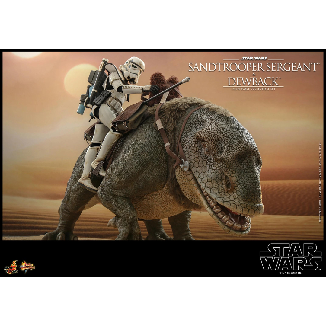 Sandtrooper Sideshow Dewback Star Wars Hot Toys Sergeant