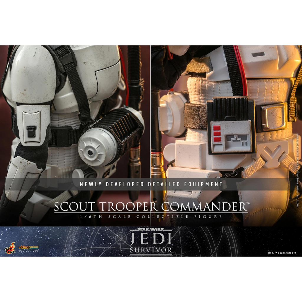 Hot Toys Star Wars Scout Trooper Commander Jedi Survivor