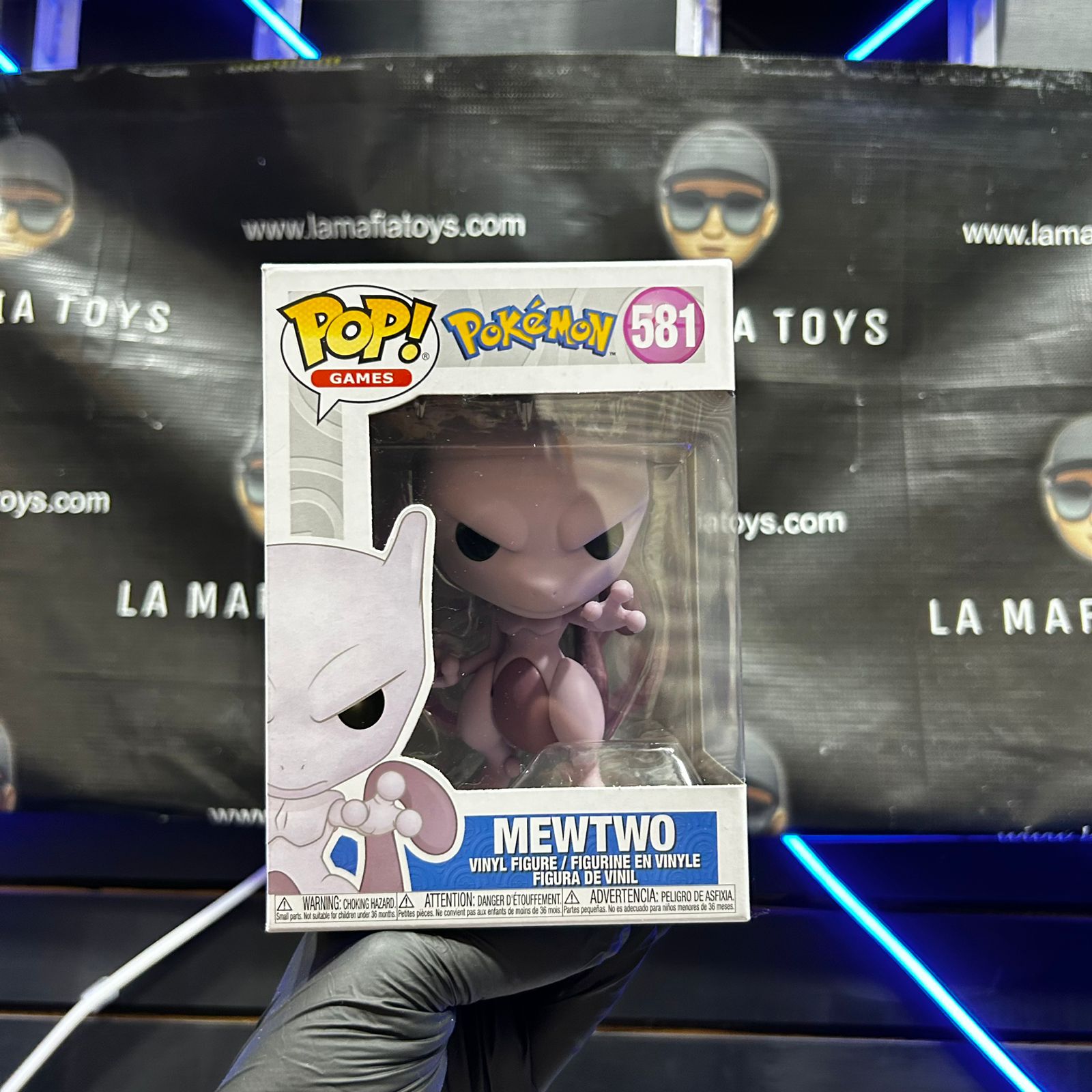 Funko Pop Pokemon Mewtwo 581