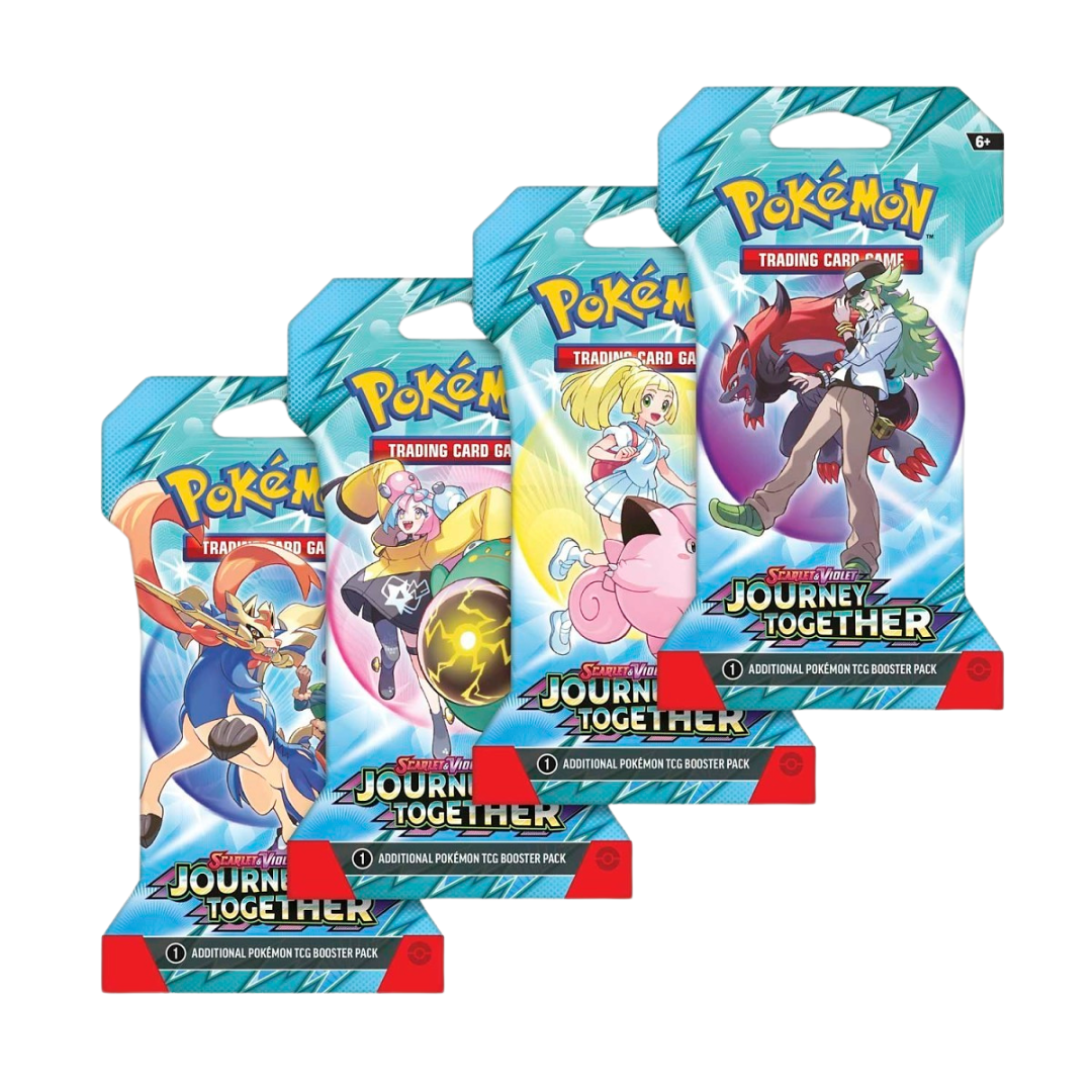 Pokemon Tcg Scarlet & Violet Journey Together Booter Bundle Ingles