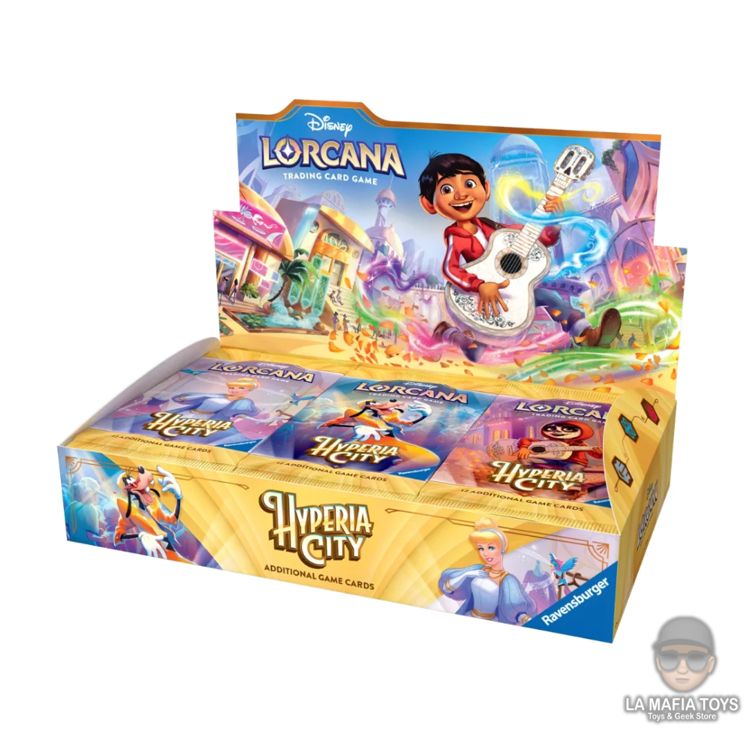 Lorcana Disney TCG: Hyperia City Booster Display