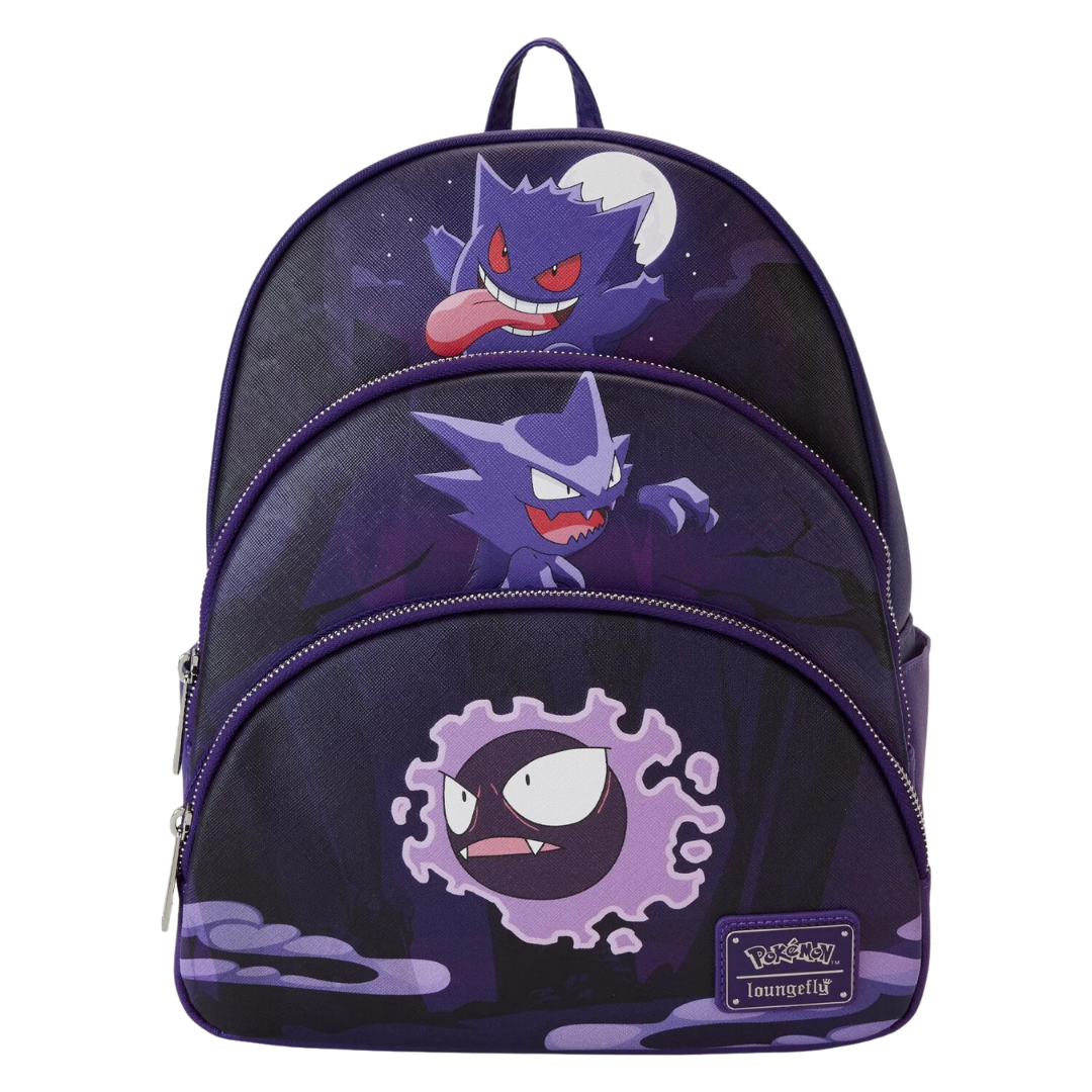 Gengar Evolution Pokemon Mini Backpack