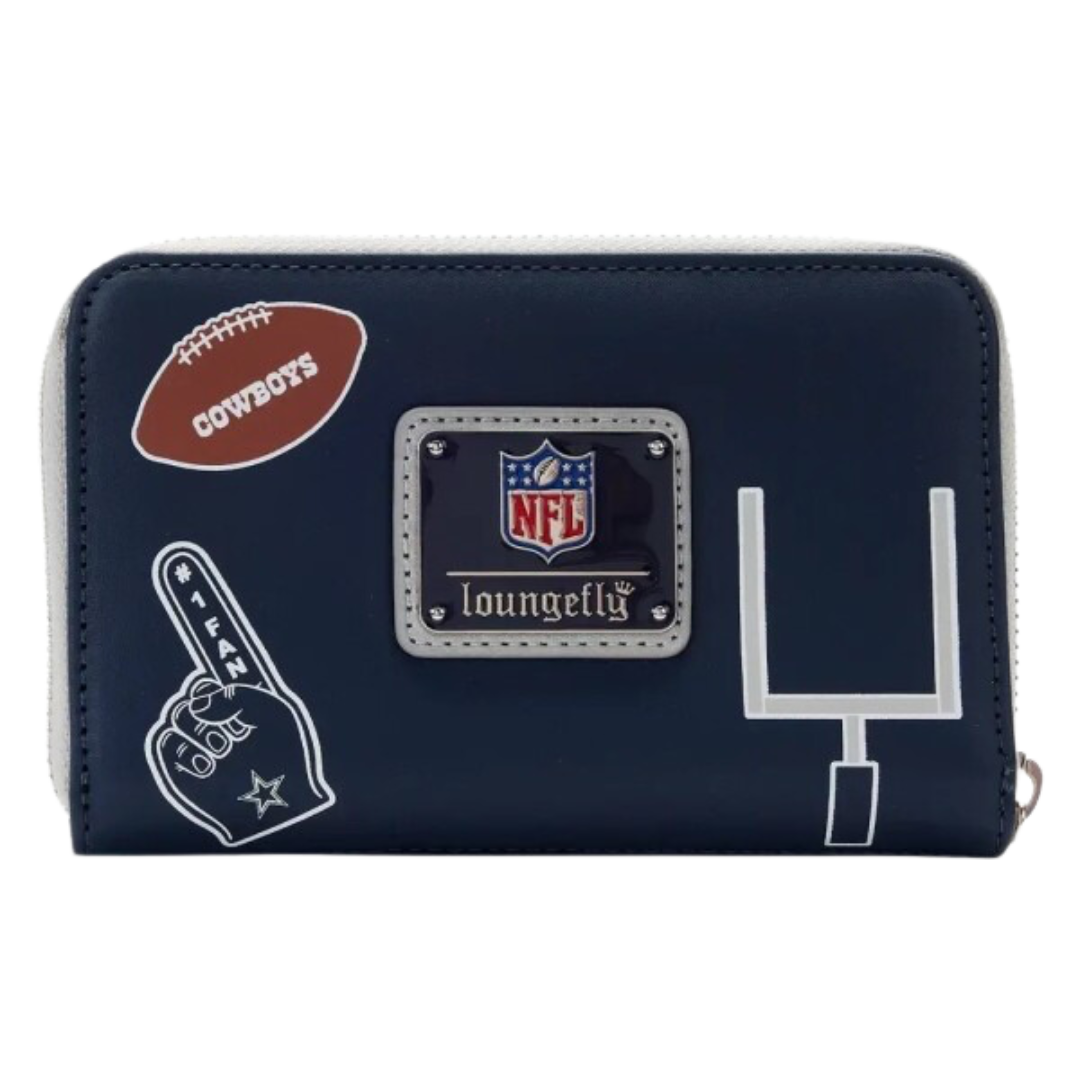 Loungefly NFL Cowboys Zip Around Wallet