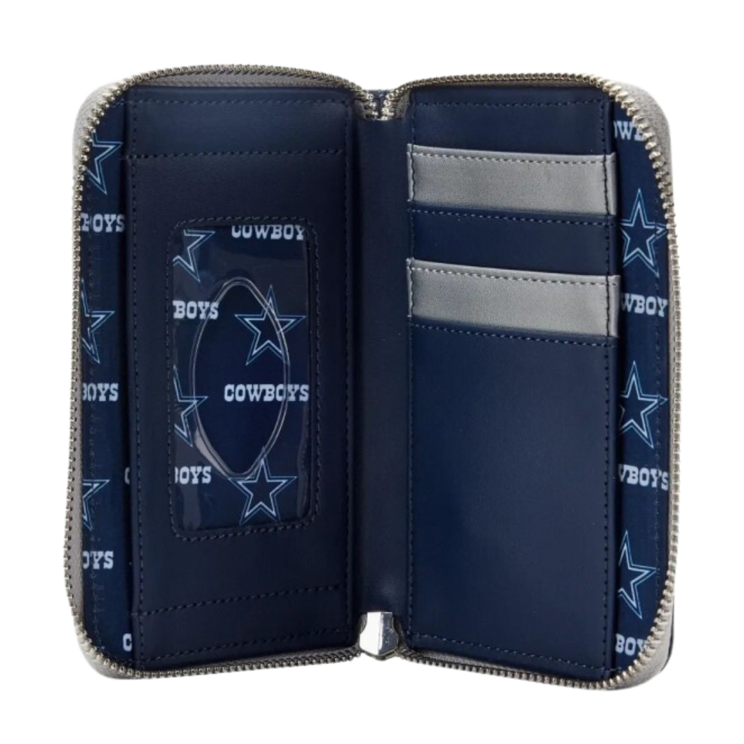 Loungefly NFL Cowboys Zip Around Wallet