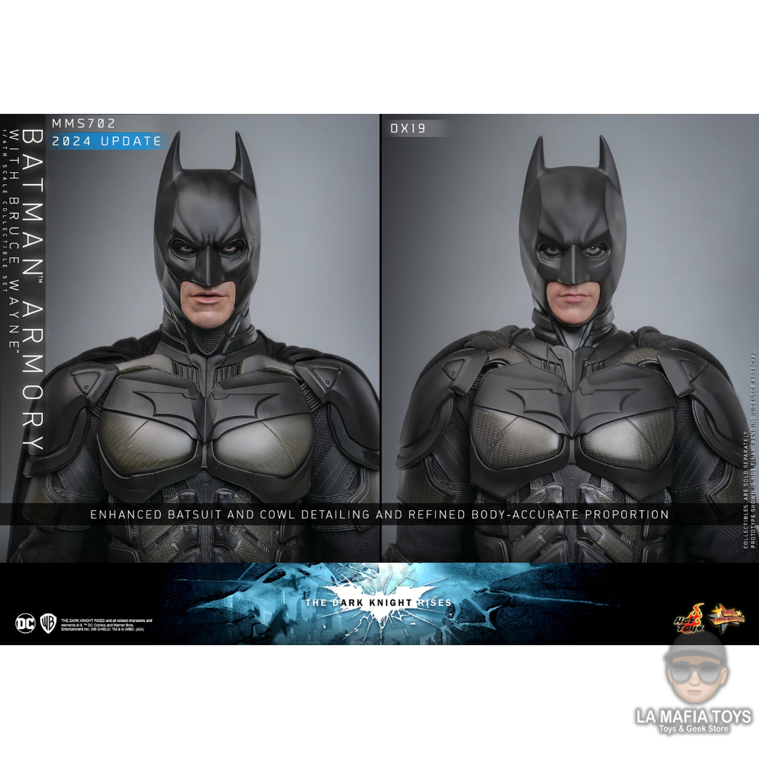 Hot Toys DC Batman Armory With Bruce Wayne