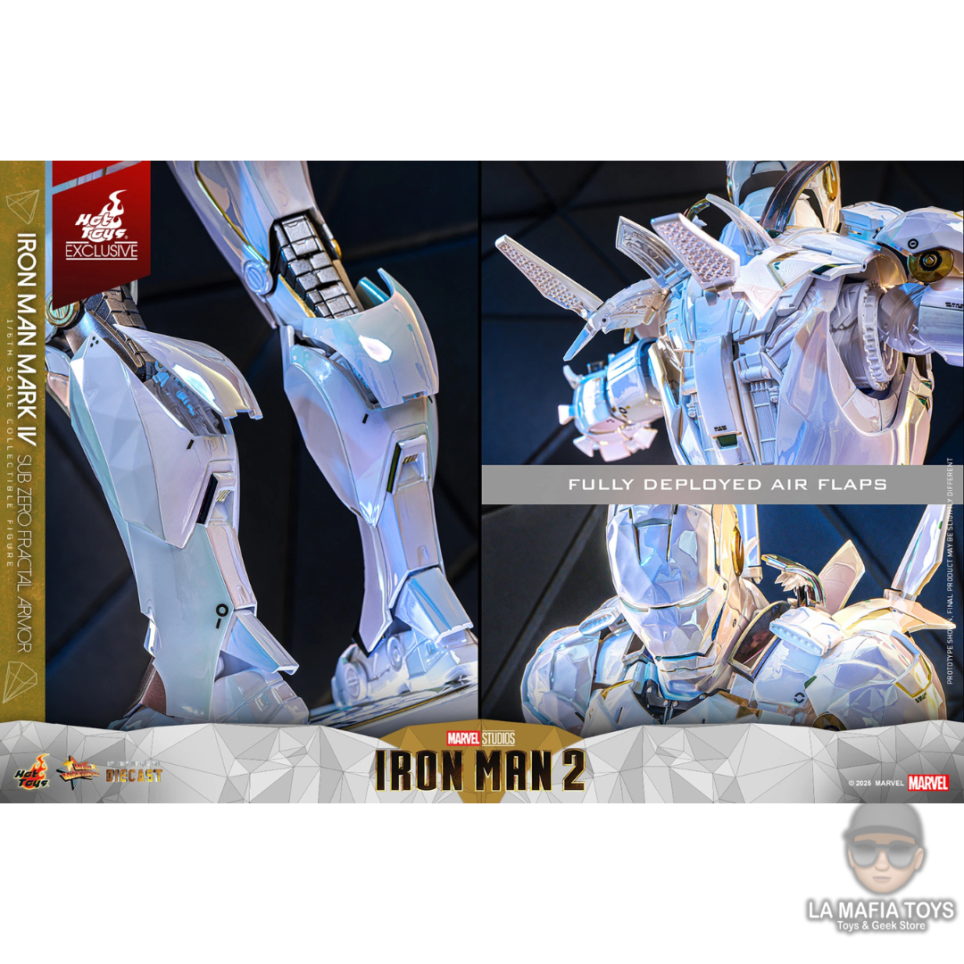 Hot Toys Iron Man Mark IV (SUB-ZERO FRACTAL ARMOR)