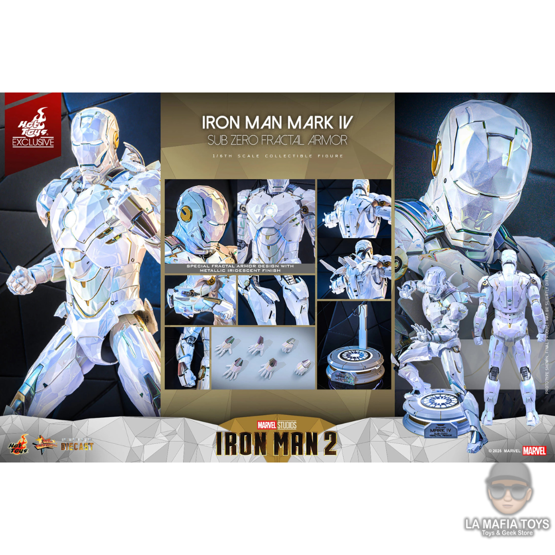 Hot Toys Iron Man Mark IV (SUB-ZERO FRACTAL ARMOR)