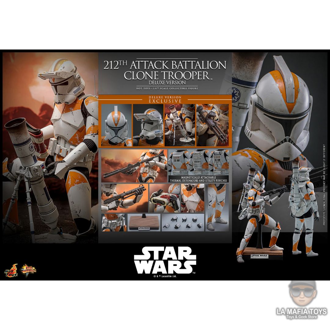 Hot Toys 212th Attack Battalion Clone Trooper (DELUXE VERSION)