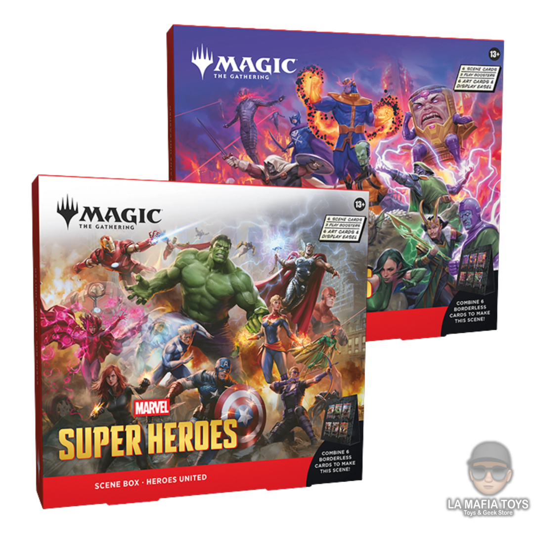 MTG: Marvel Super Heroes Scene Box Display Ingles (par)