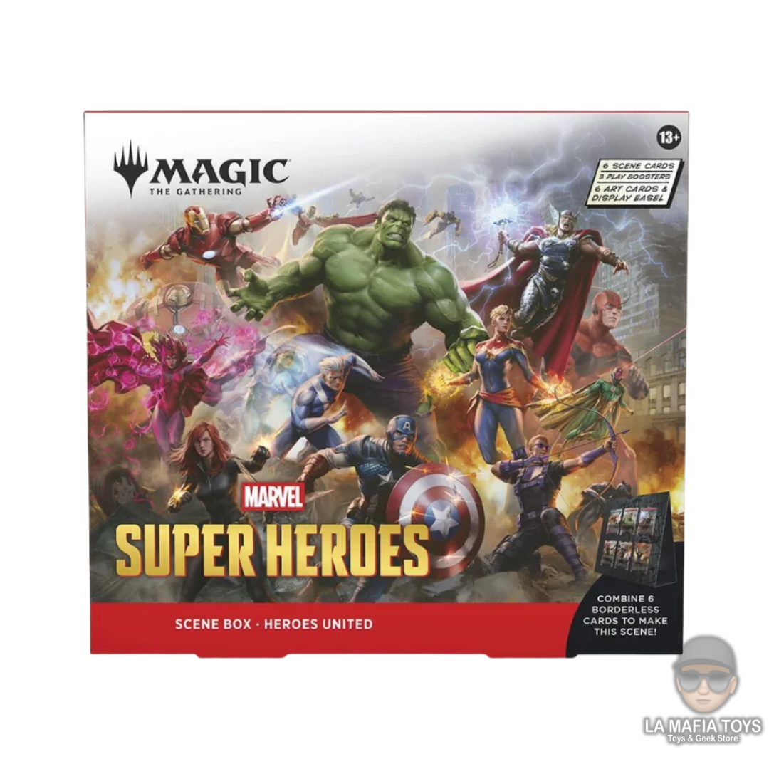 MTG: Marvel Super Heroes Scene Box Display Ingles (par)
