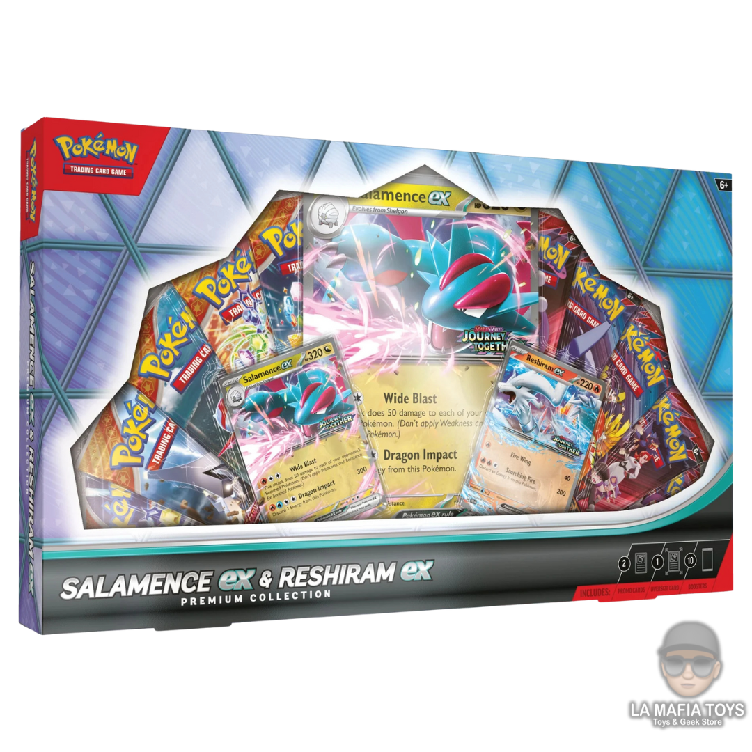 Pokemon TCG Salamence EX & Reshiram EX Premium Collection