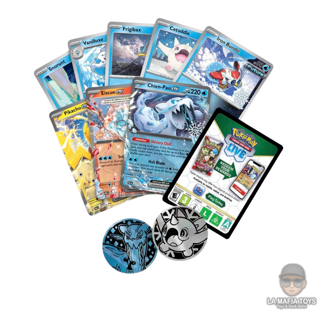 Pokemon Tcg Holiday Calendar (Chien-Pao, Frigibax, Cetoddle) Ingles