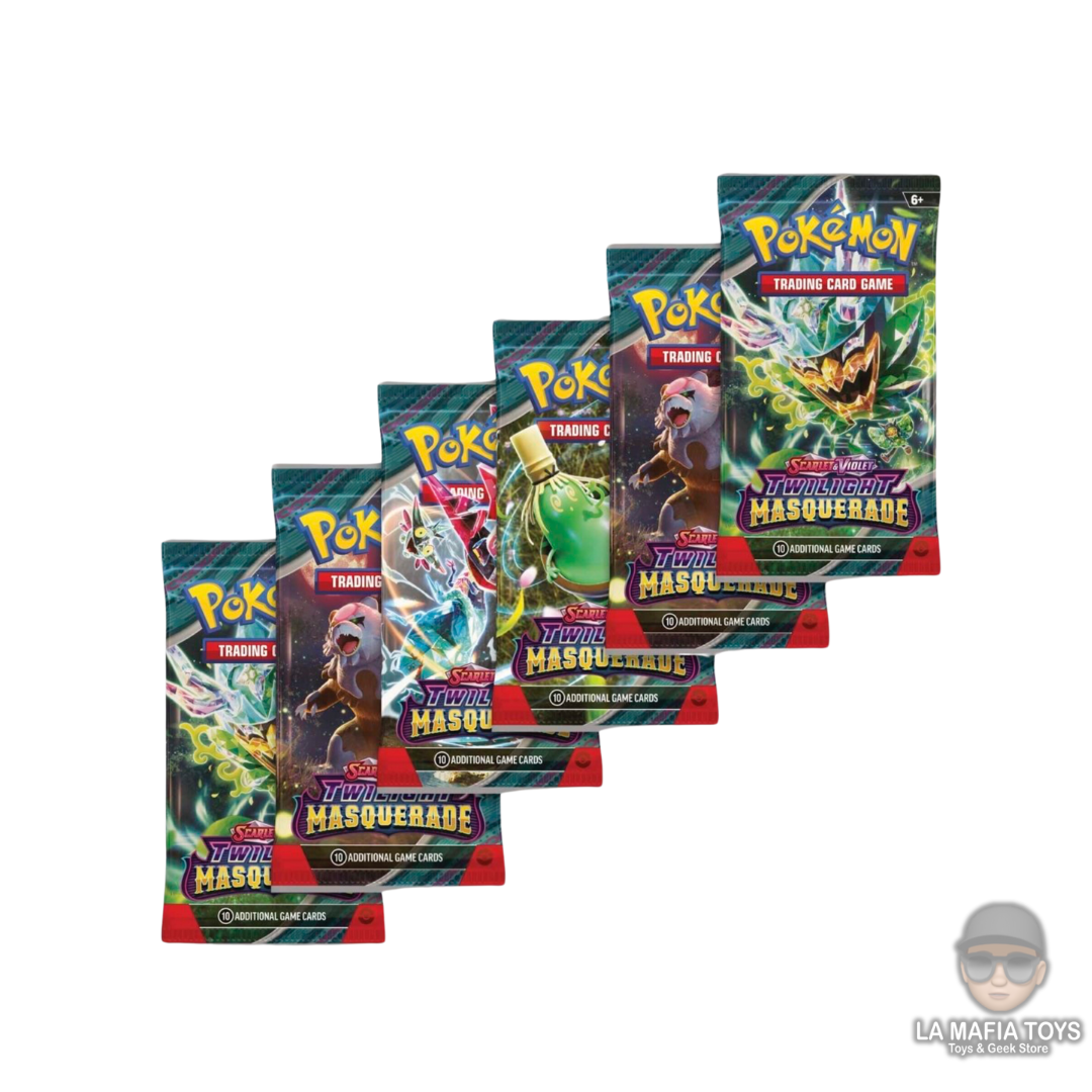 Pokemon Tcg Scarlet & Violet Twilight Masquerade Booster Bundle Ingles