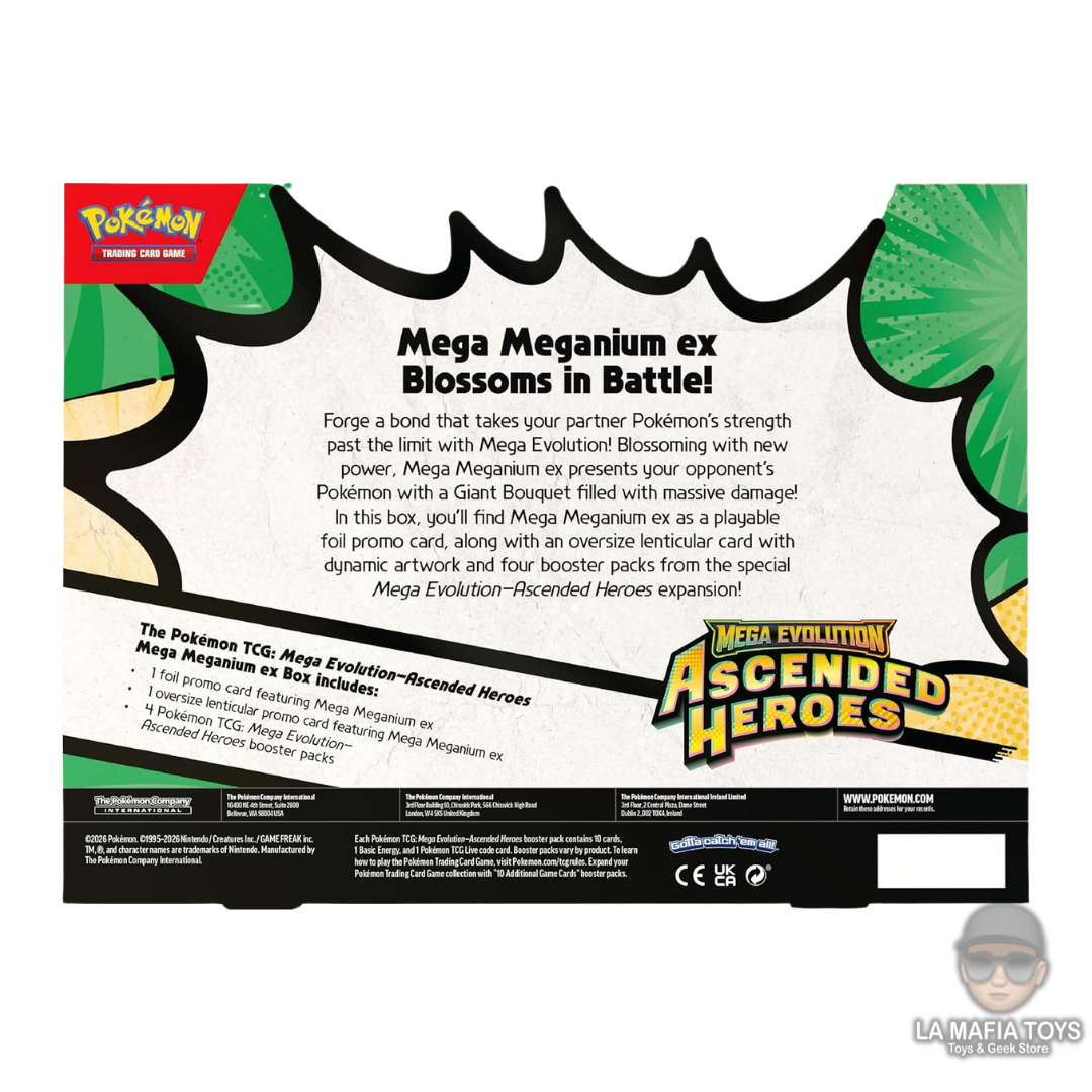 Pokemon Tcg Ascended Heroes Mega Meganium Ex Ingles