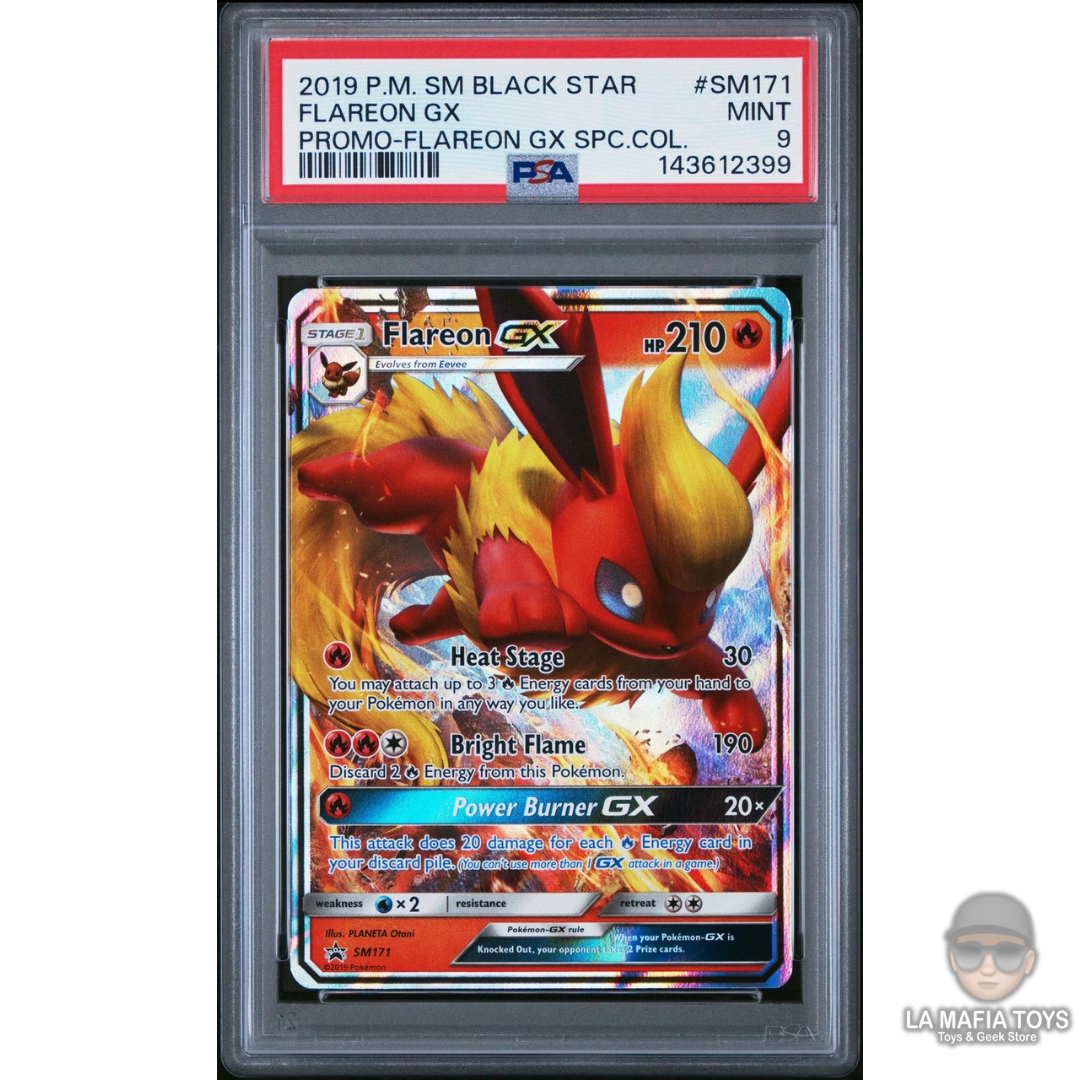 Pokemon Tcg  Flareon Gx Promo Special Collection Psa 9 2019