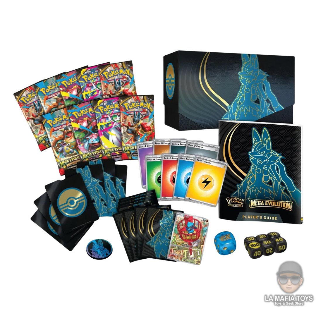 Pokemon Tcg Mega Evolution ETB Mega Lucario ingles