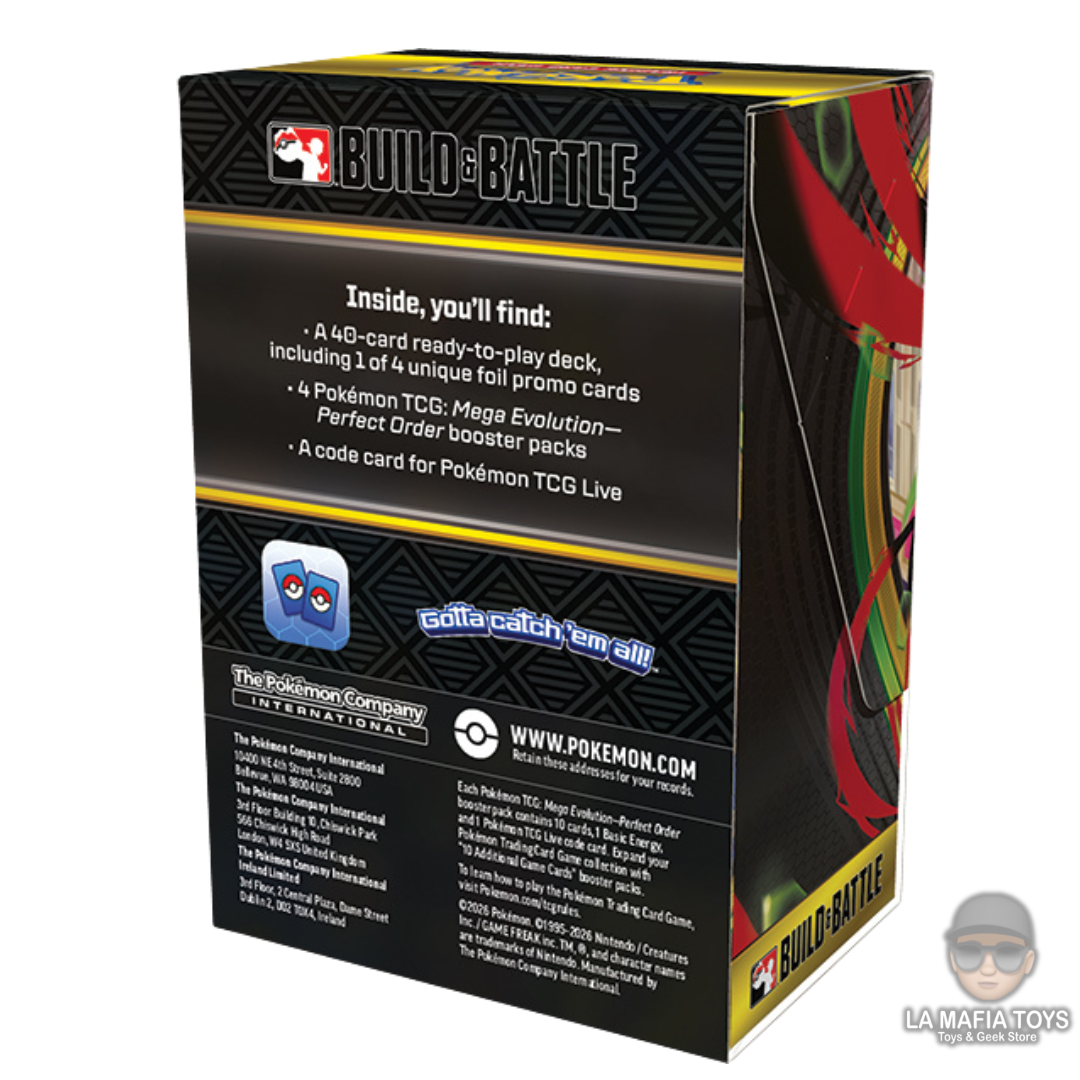 Pokemon Tcg Perfect Order- Build & Battle Box Ingles