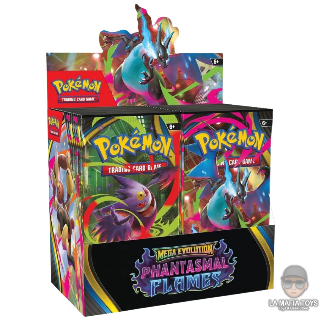 Pokemon Tcg Phantasmal Flames Booster Display Ingles