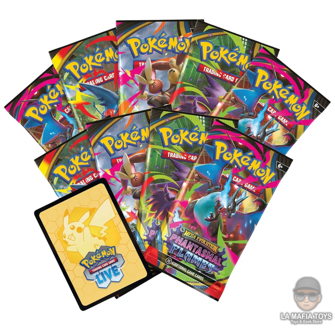 Pokemon Tcg Phantasmal Flames ETB Ingles