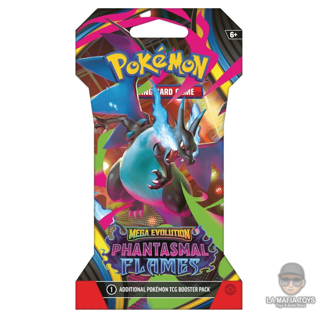 Pokemon Tcg Phantasmal Flames Sleeved Booster Ingles