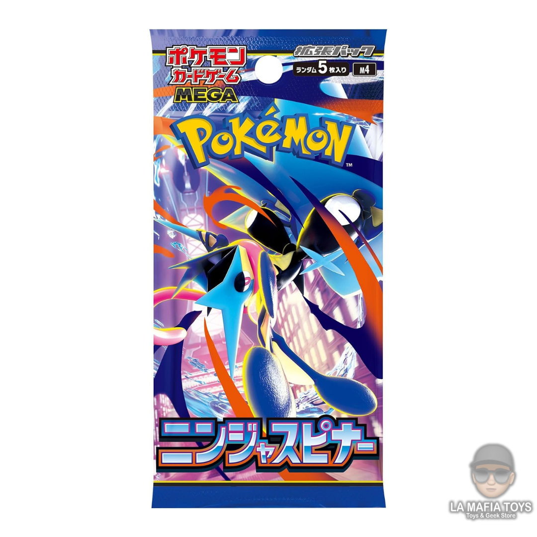 Pokemon MEGA Ninja Spinner Box