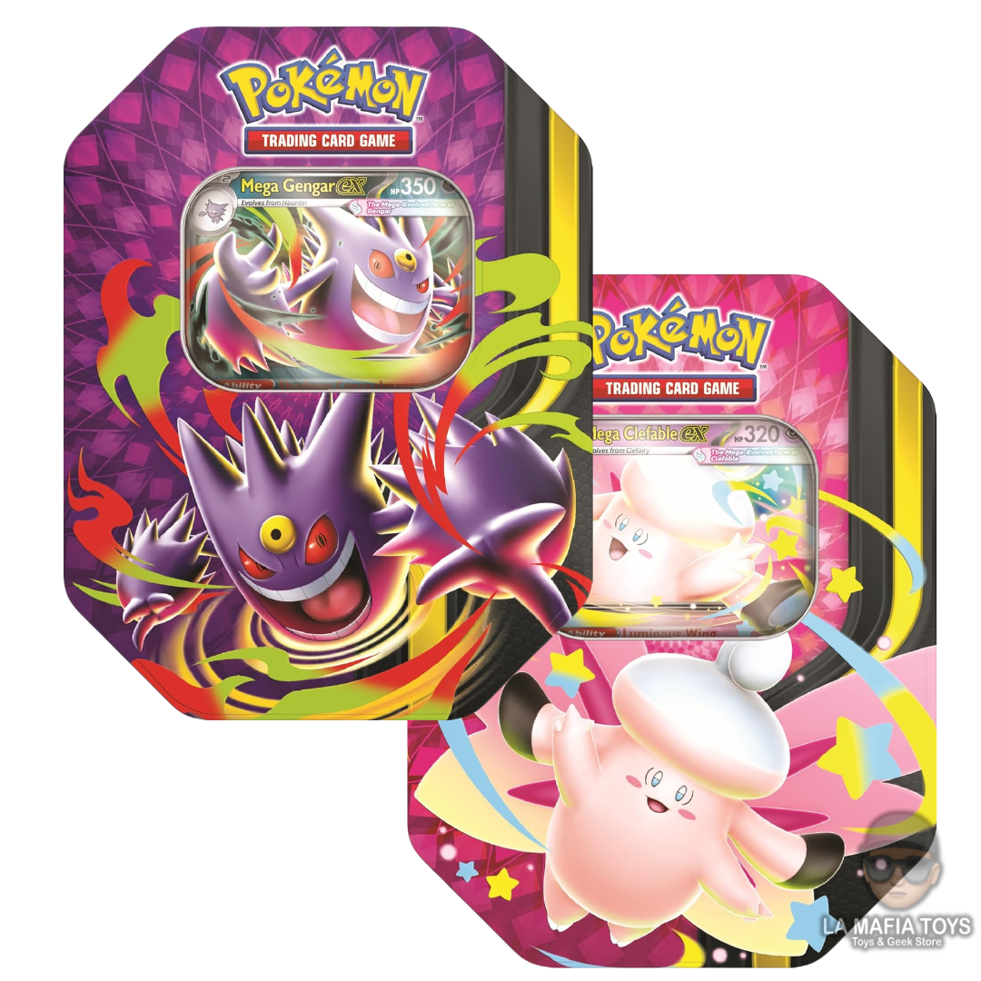 Pokemon TCG Mega Moonlit Tin (Par)