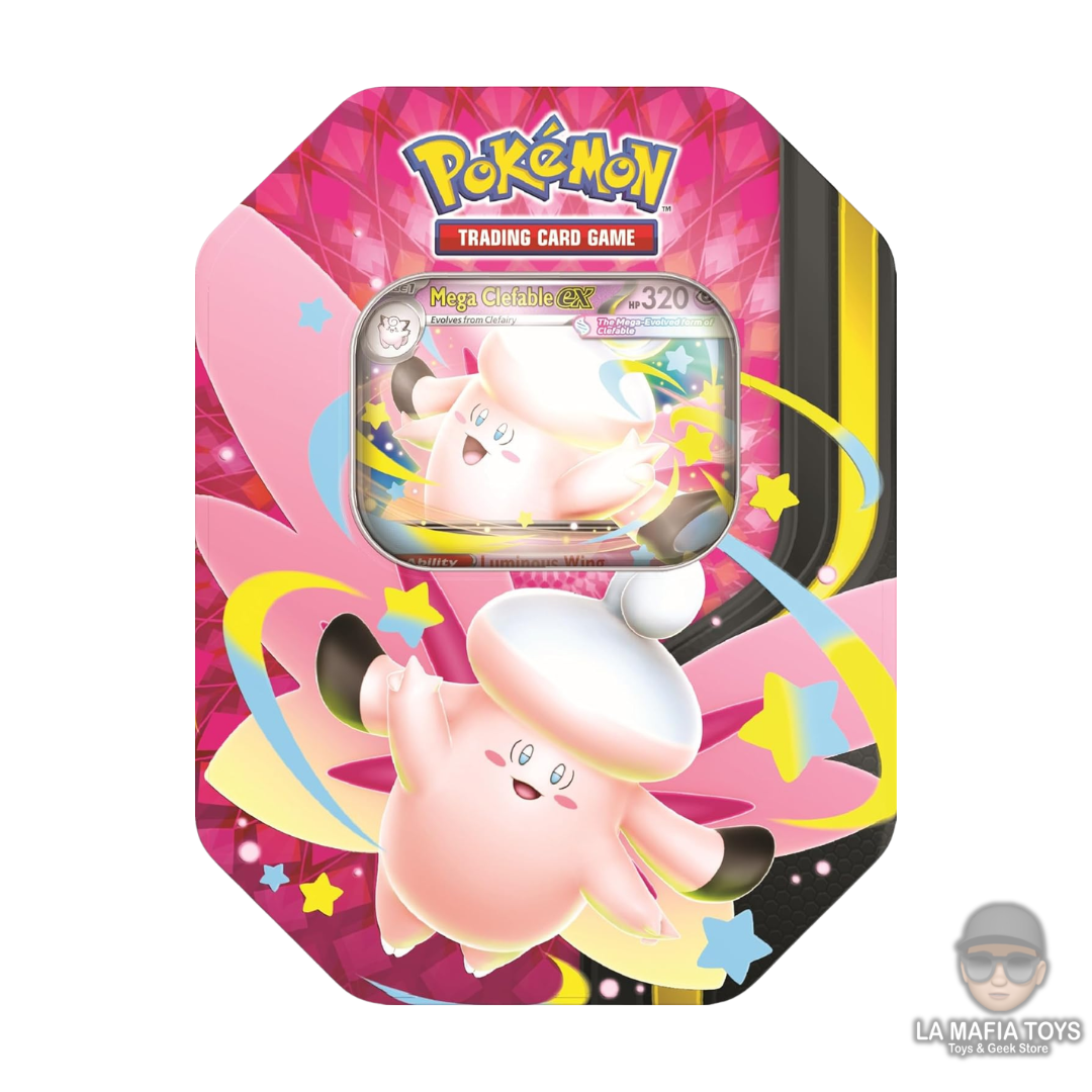 Pokemon TCG Mega Moonlit Tin (Par)