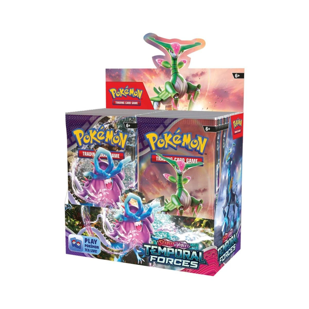 Pokemon TCG Scarlet Violet Temporal Forces Caja
