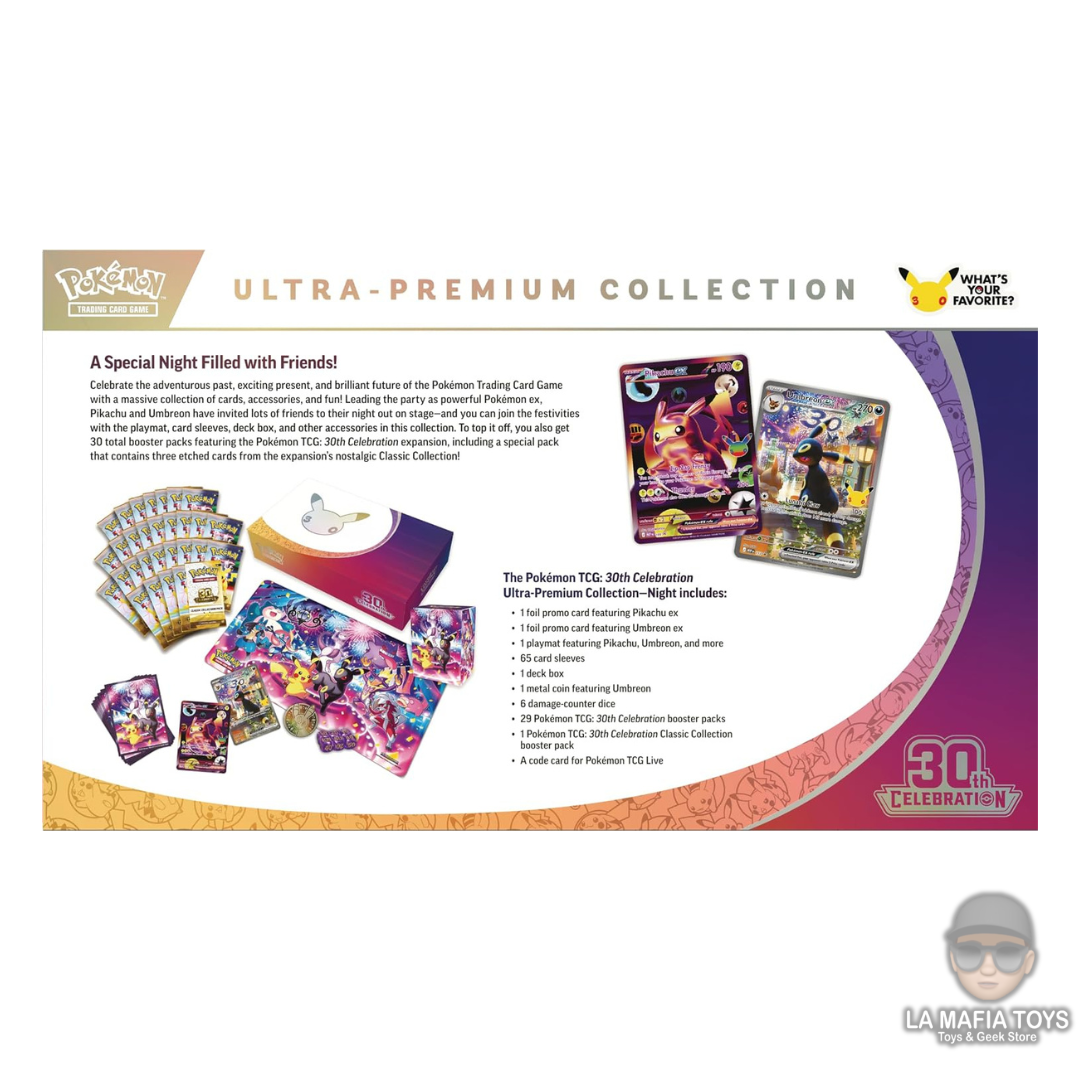 Pokémon TCG: 30TH Celebration Ultra Premium Collection Night UPC