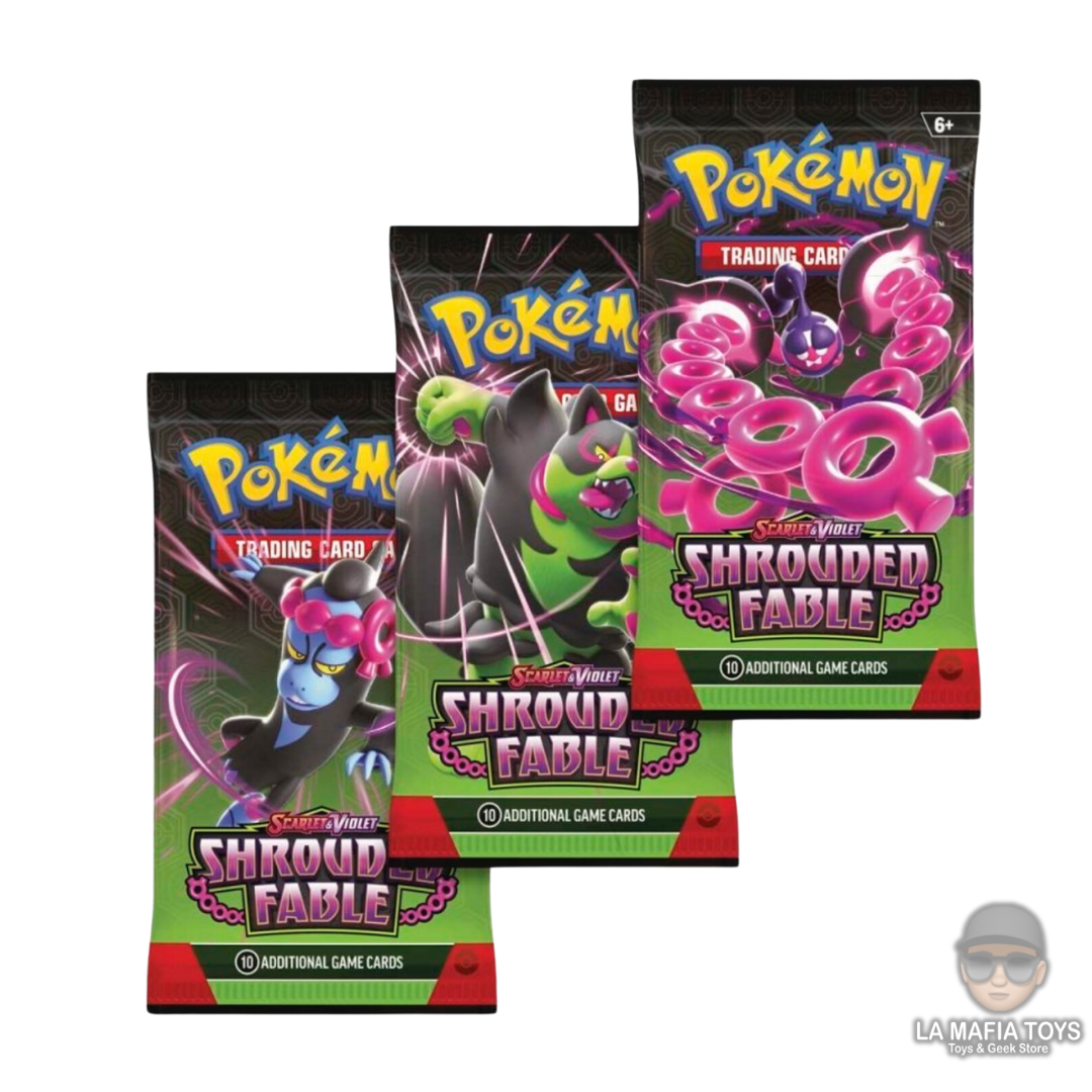 Pokemon Tcg Scarlet & Violet shrouded Fable Booster Blister Pecharunt Ingles