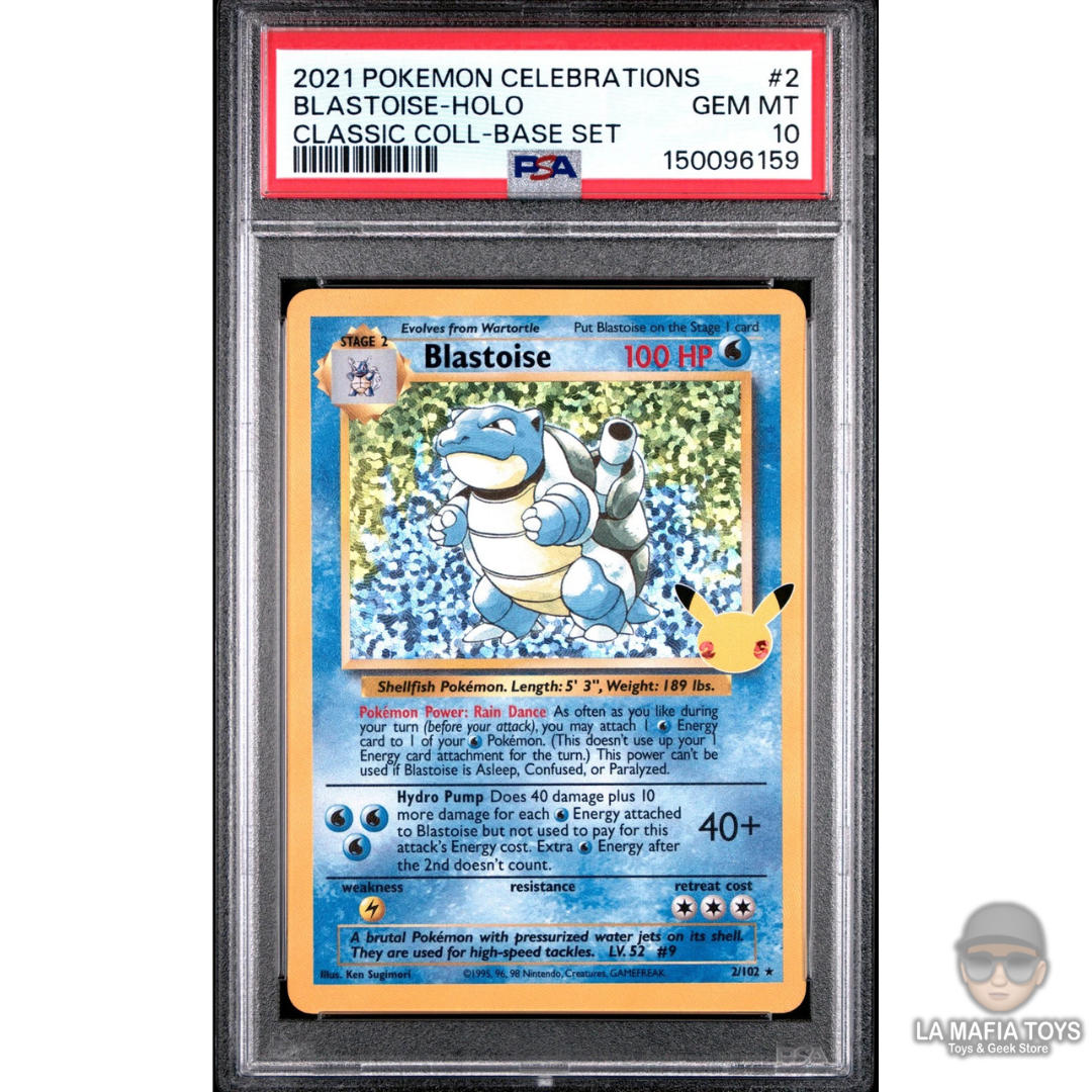 Pokemon Tcg Celebrations Blastoise-Holo Psa 10 2021 Classic Collection #2