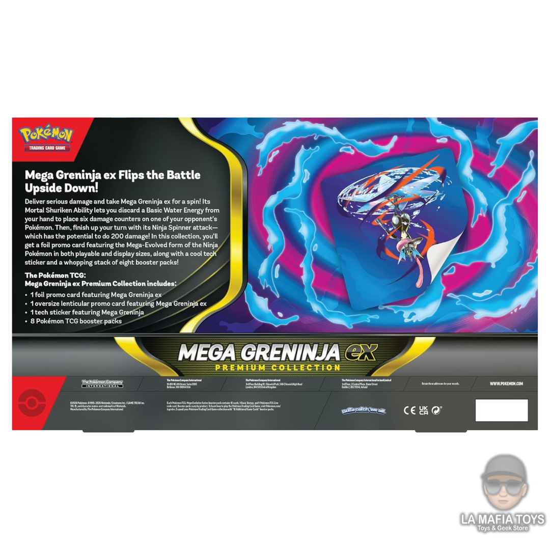 Pokemon Tcg Mega Greninja EX Premium Collection