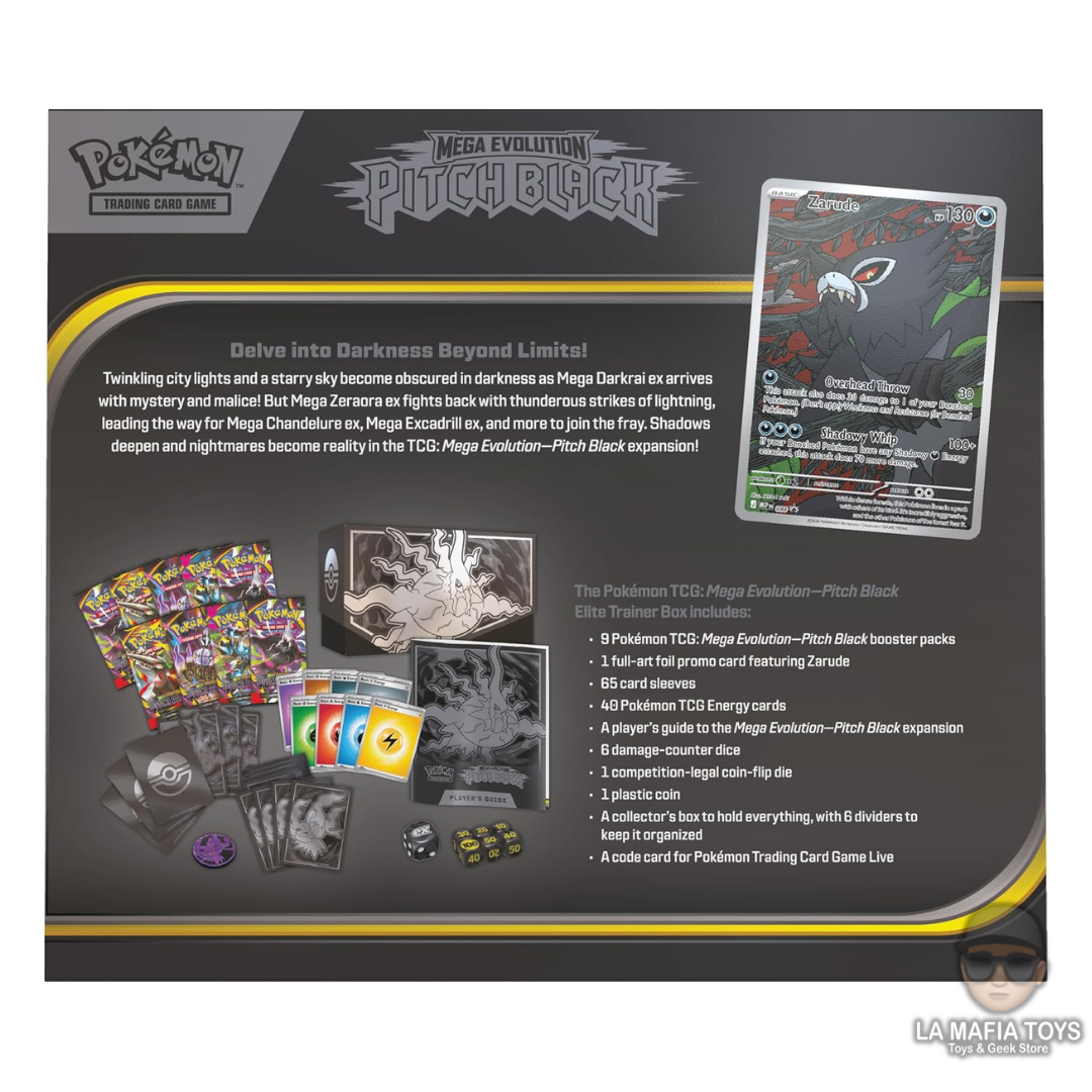 Pokemon Tcg Pitch Black Etb Ingles