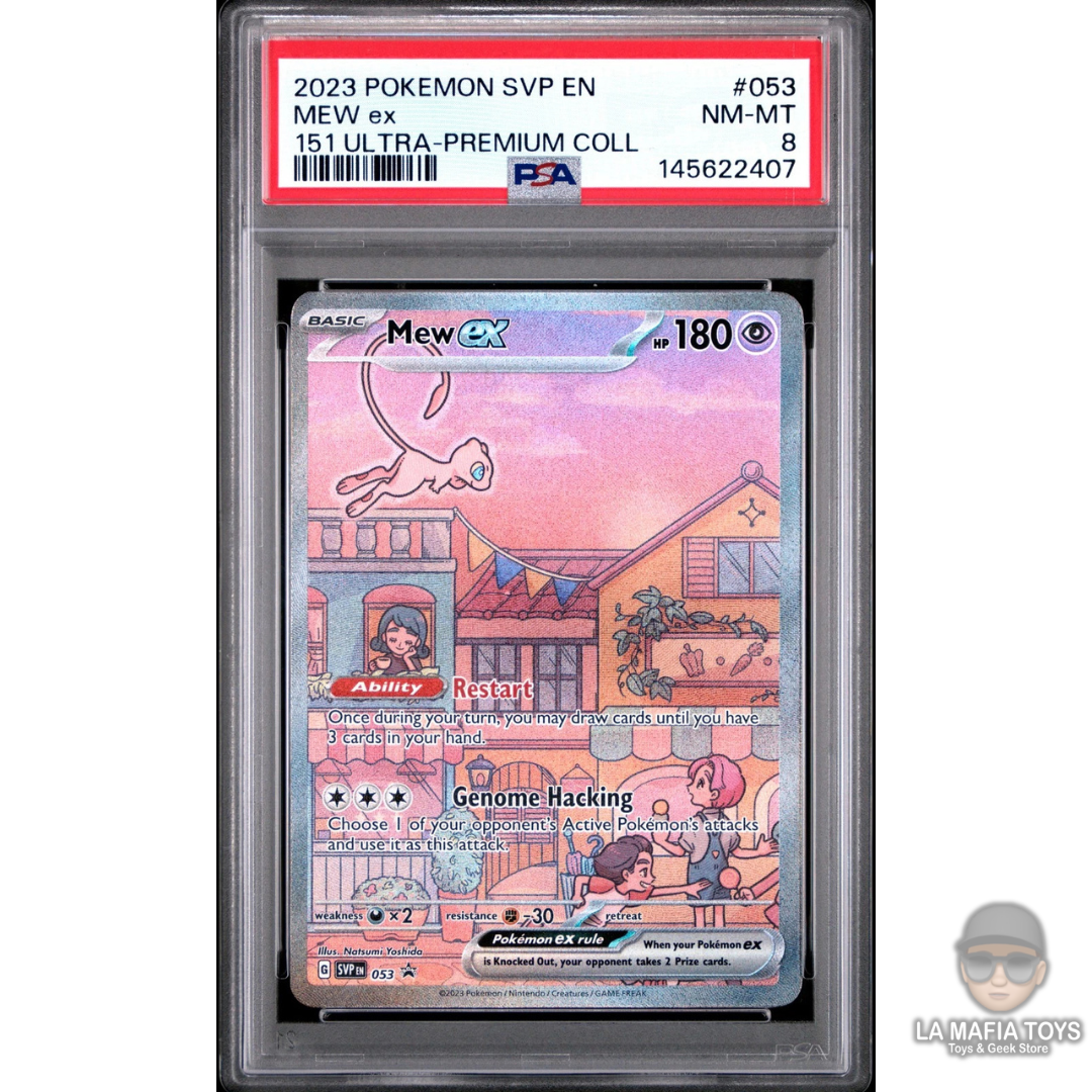 Pokemon Tcg Promo 151 Ultra-Premium Collection #053 Mew Ex Psa 8 2023
