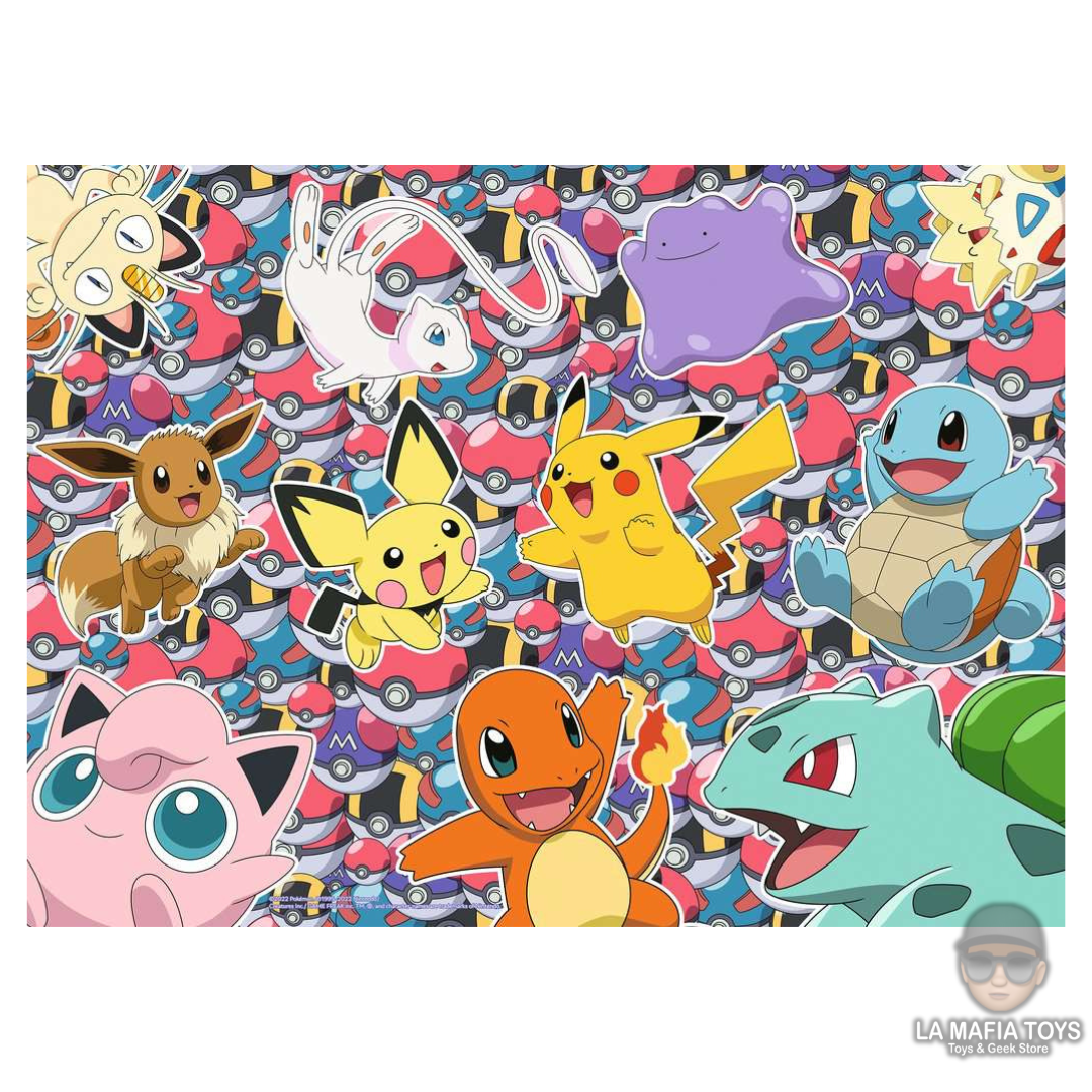 Puzzle Pokemon 100 Piezas XXL