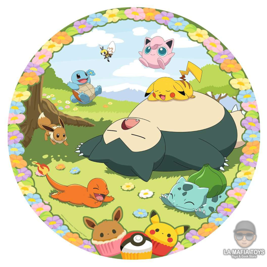 Puzzle Pokemon Snorlax Round 500 PZ