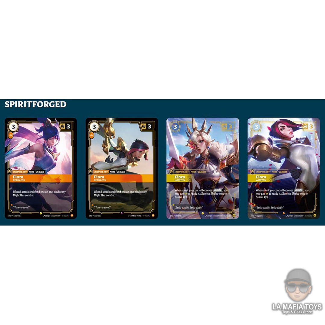 Riftbound TCG SpiritforgedChampion Deck Fiora
