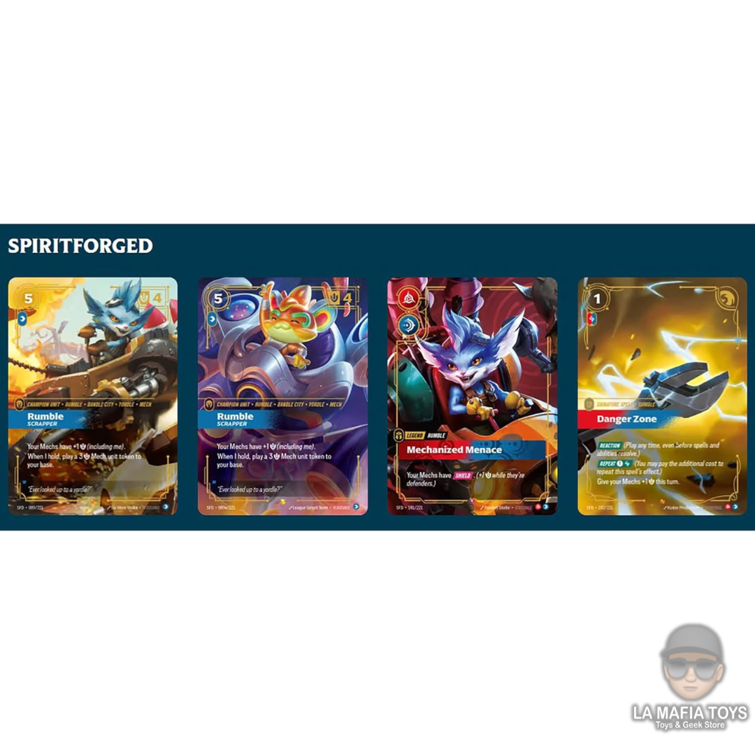 Riftbound TCG Spiritforged Champion Deck Rumble